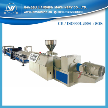 China Manufacturer Wood HDPE Plastic Flooring Making Machine